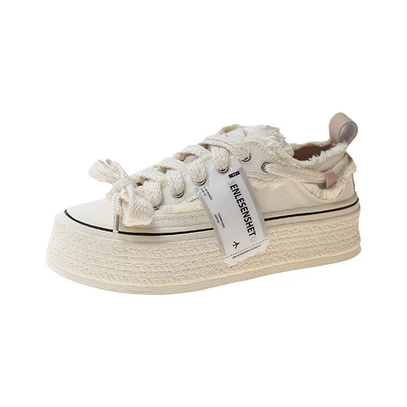 Canvas Sneakers Espadrille Women's All-Match Maxct