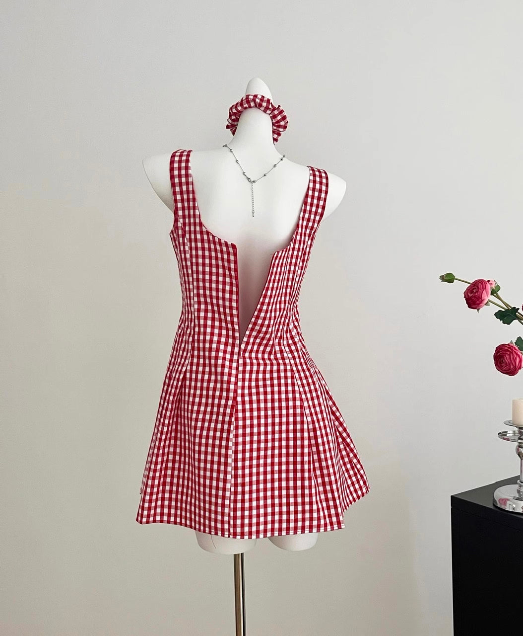Candy Shop Gingham Mini Dress Maxct