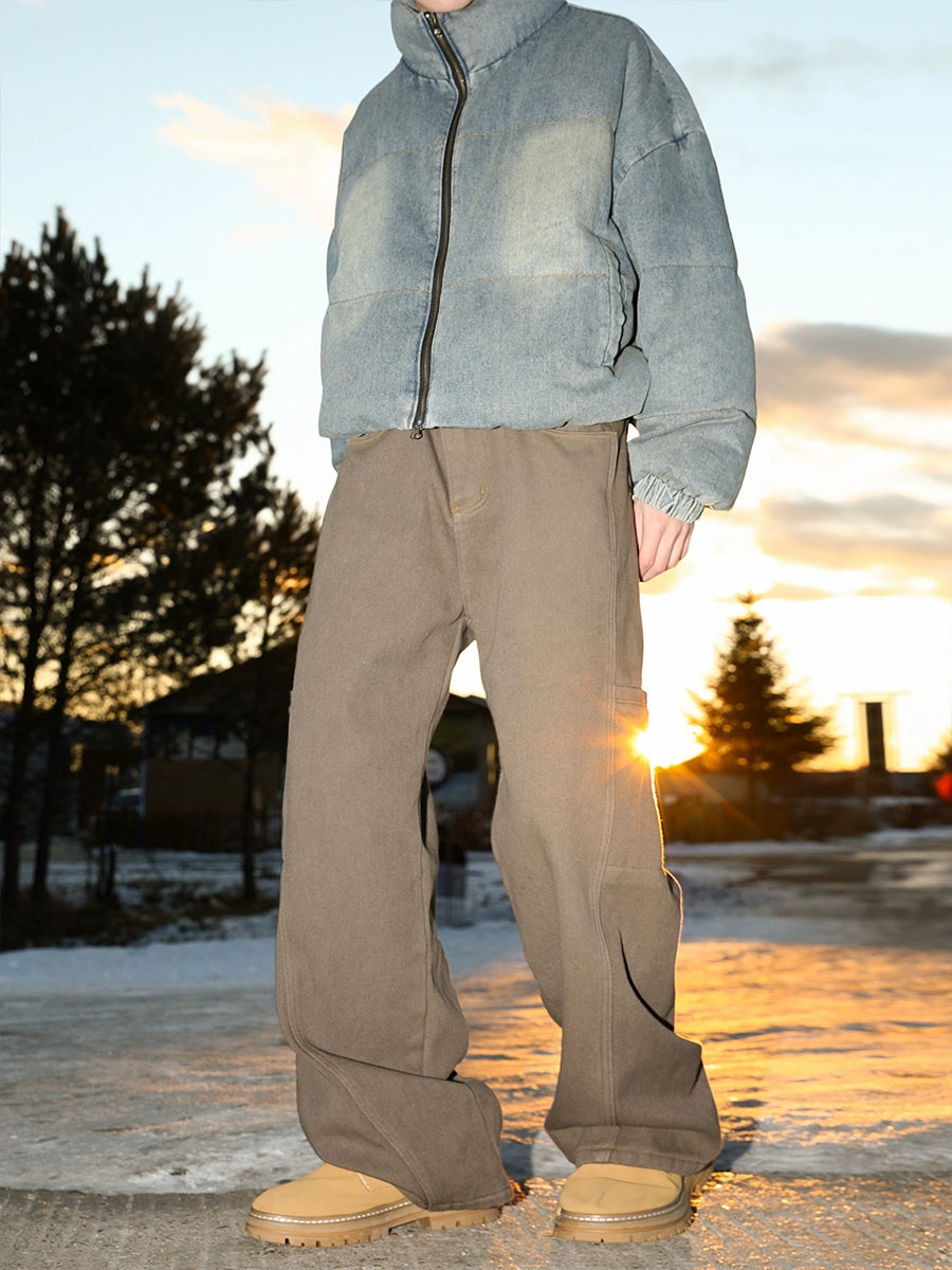 MANYSTON Twilight Washed Trousers Maxct