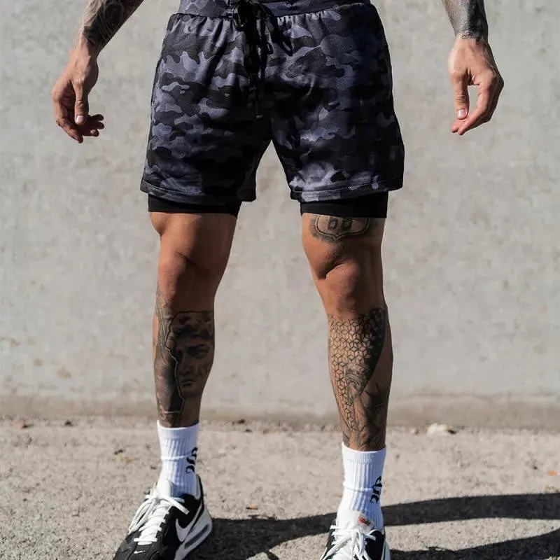 2-in-1 Quick Dry Shorts - Double-Deck for Men Maxct