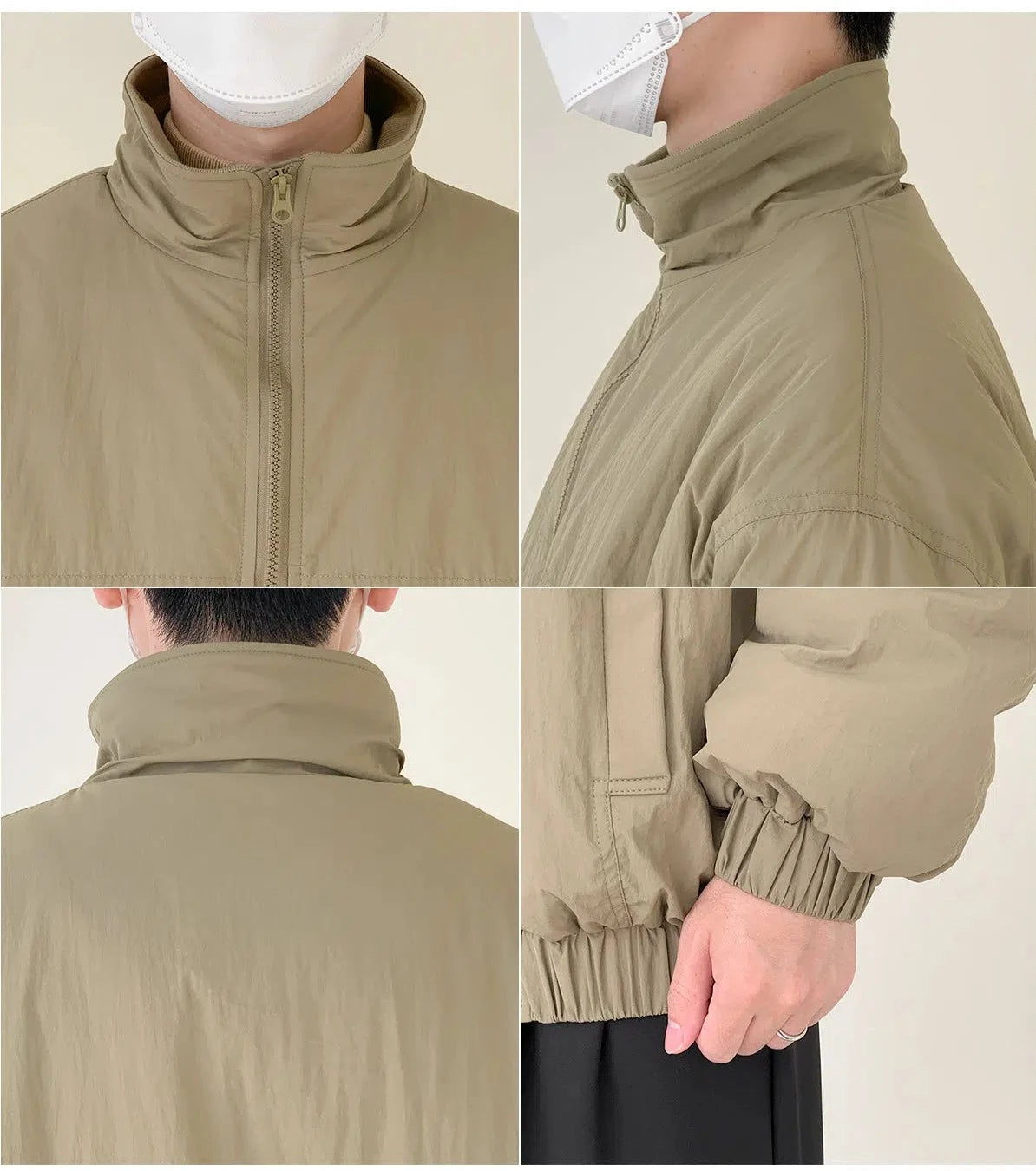 Maxct Stand Collar Nylon Jacket