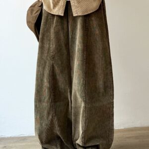 EVER Washed Corduroy Casual Pants Maxct