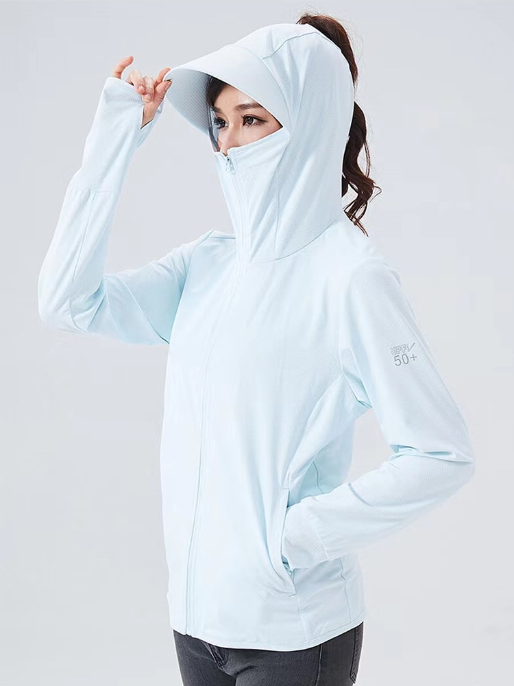 Unisex Summer UPF 50+ UV Hoodie - true-deals-club