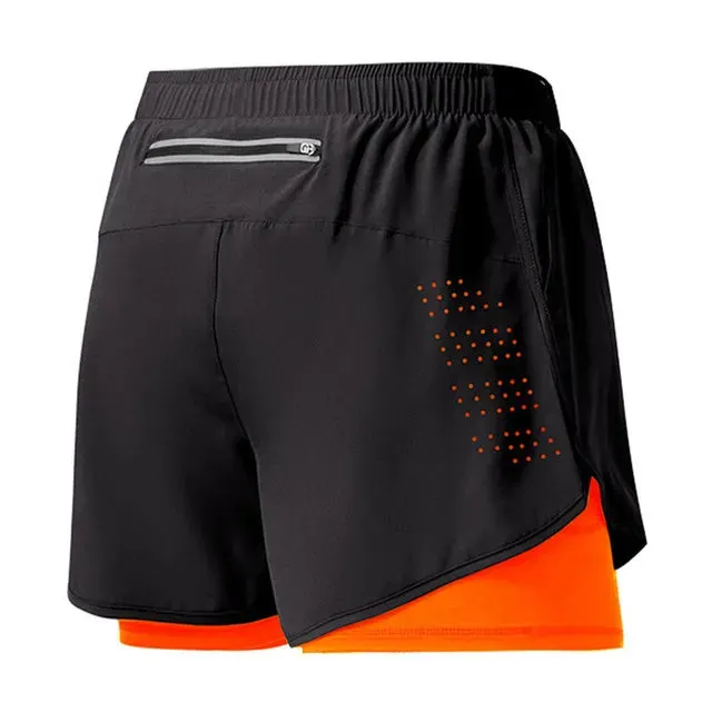 Quick Dry Double Layer Men's Shorts Maxct