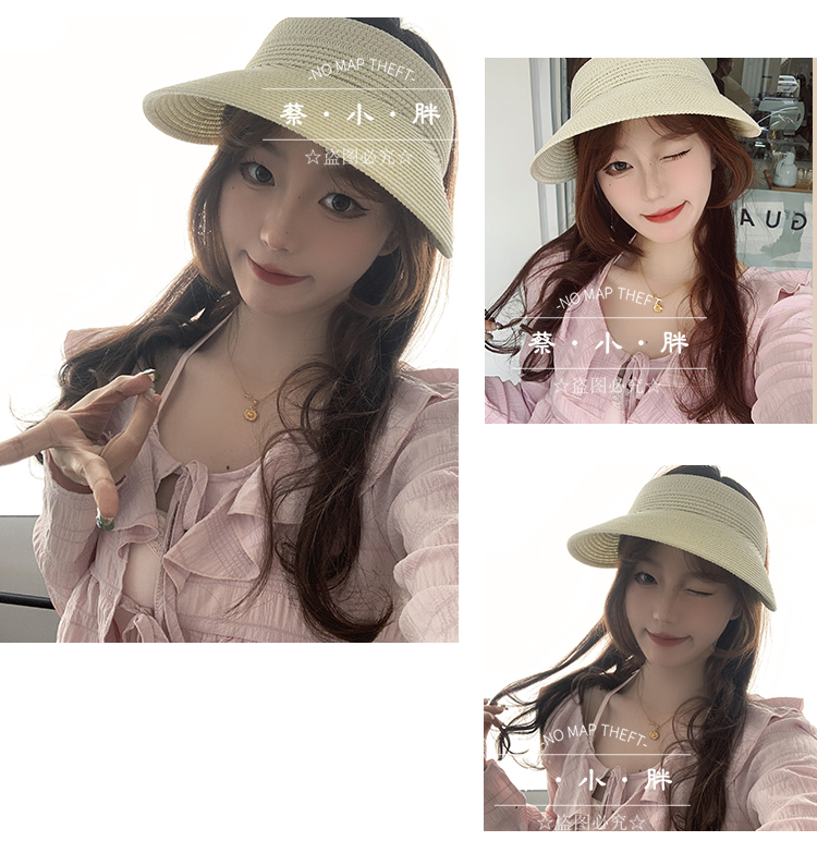 Summer Straw Woven Women's Foldable UV Protection Sun Hat