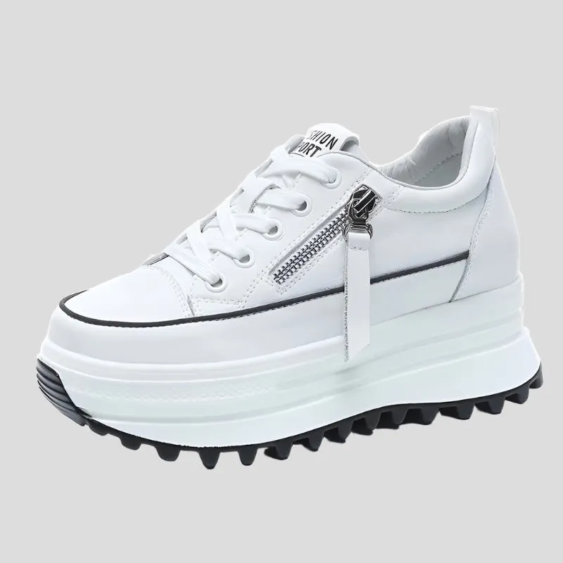 8cm Mesh Hollow Shoes for Women Maxct