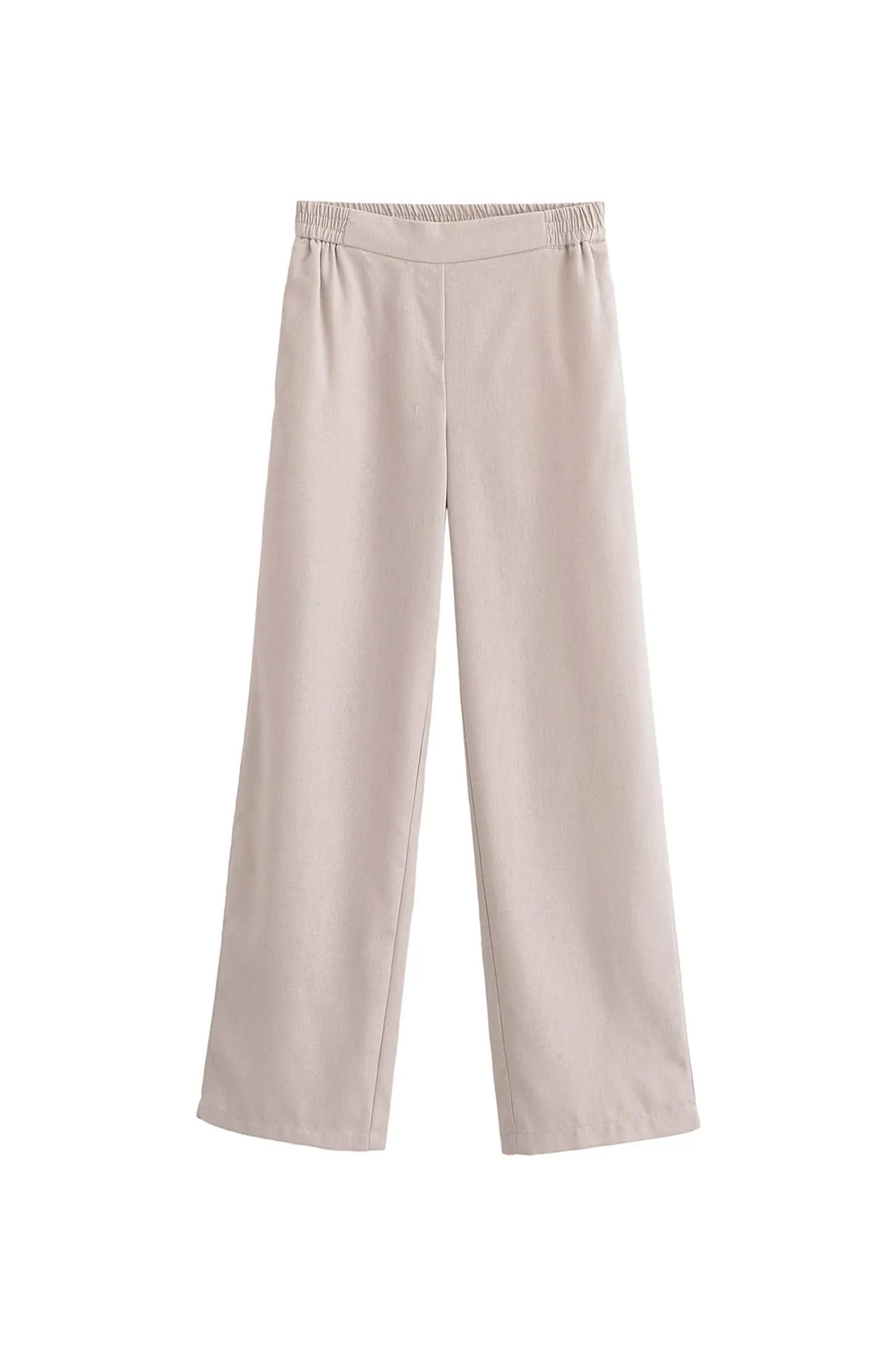 Maxct Half Sleeve Drawstring Shirt Long Pants Two-Piece Set