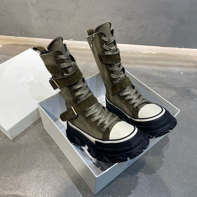 calf length boots - true-deals-club