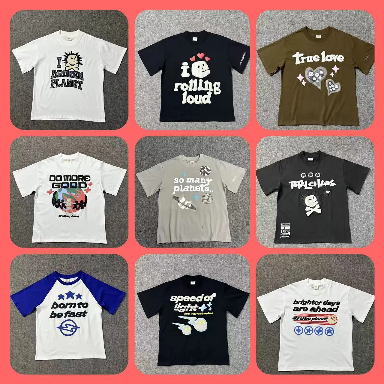 Maxct 90S Streetwear Cartoon Skull Foam Printed Round Neck Short Sleeve Casual American Fashion Brand T-Shirt Men And Women High Street Loose