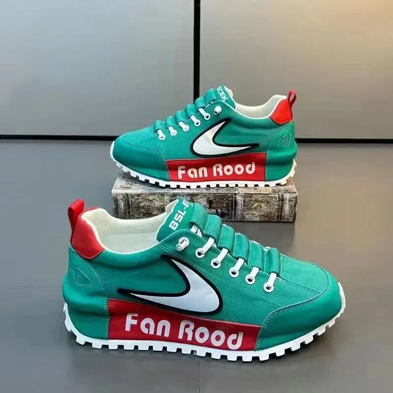 Slip on Sneakers Vulcanized Mix Color Shoes for Men Maxct