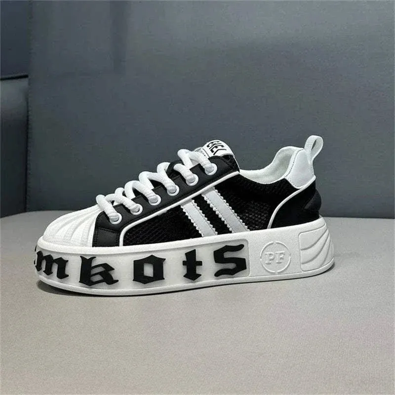 Stylish Men's Sneakers - Height-Boosting Shoes Maxct