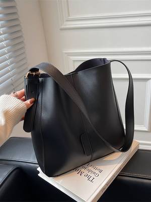 Bag For Love - Minimalist Metal Edge Bucket Bag - Women Maxct Bags