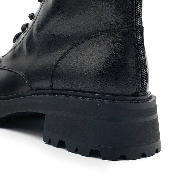 Fashion Combat Boots Designer Retro Chunky Riding Boots Maxct