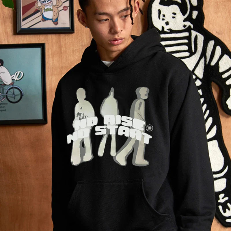 Cotton Oversized Graphic Hoodies for Men Maxct