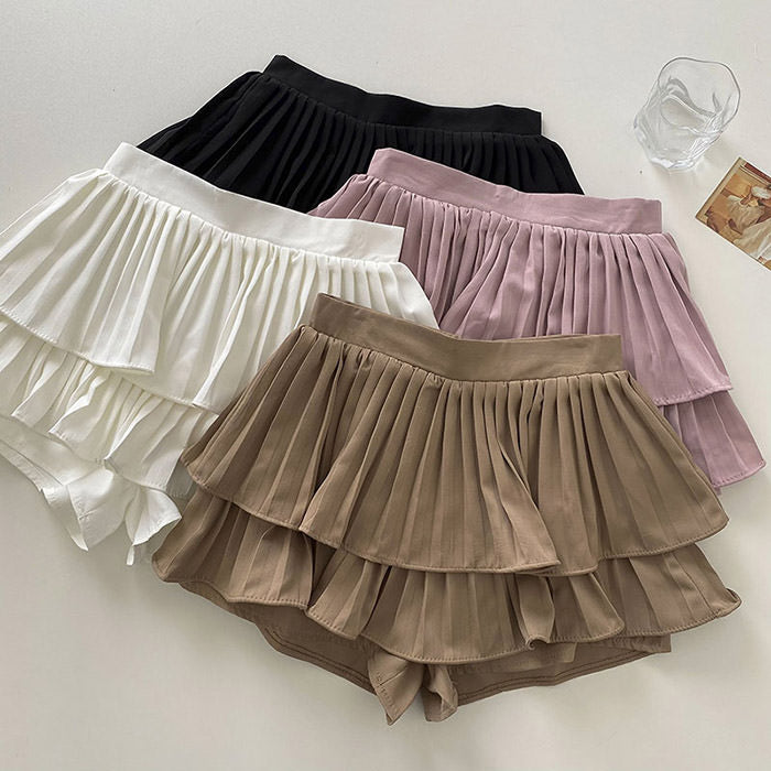 Unwritten Story Ruffle Mini Skirt Maxct