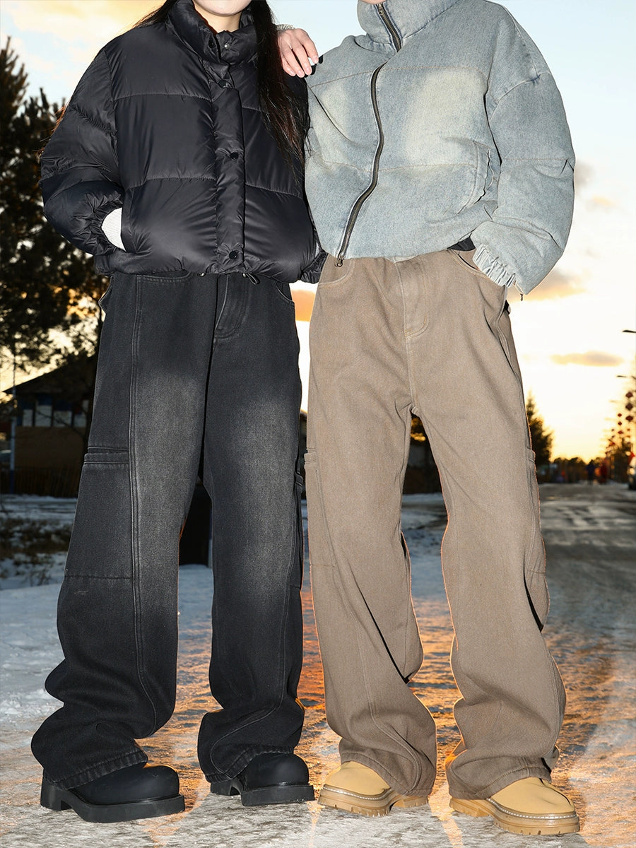 MANYSTON Twilight Washed Trousers Maxct