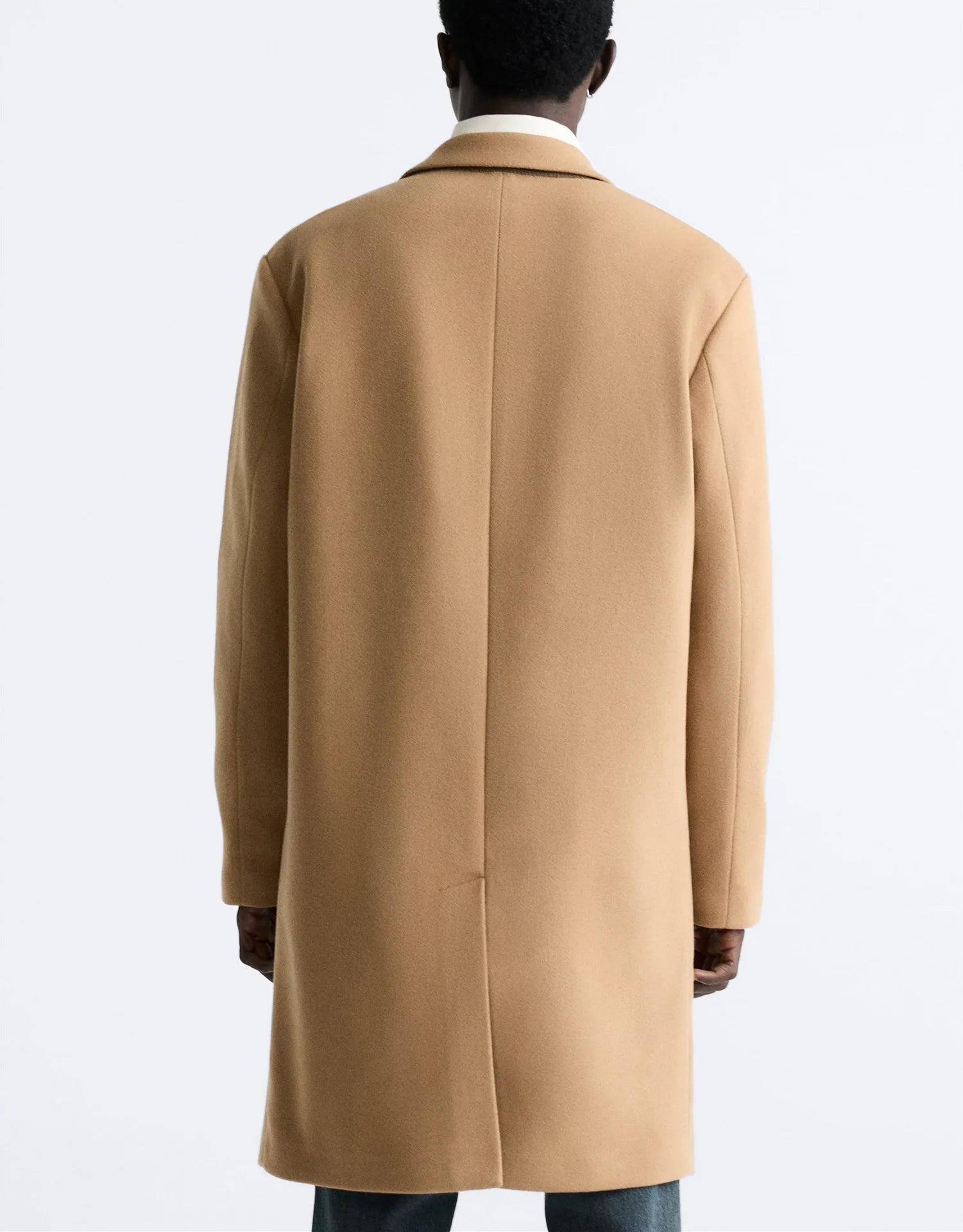 Maxct &NEW TPQ Men's Woolen Mid-Length Coat