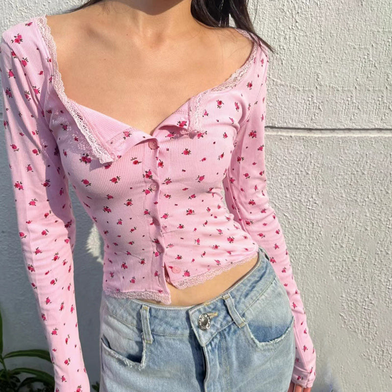 Maxct Saachi Floral Cardigan Top