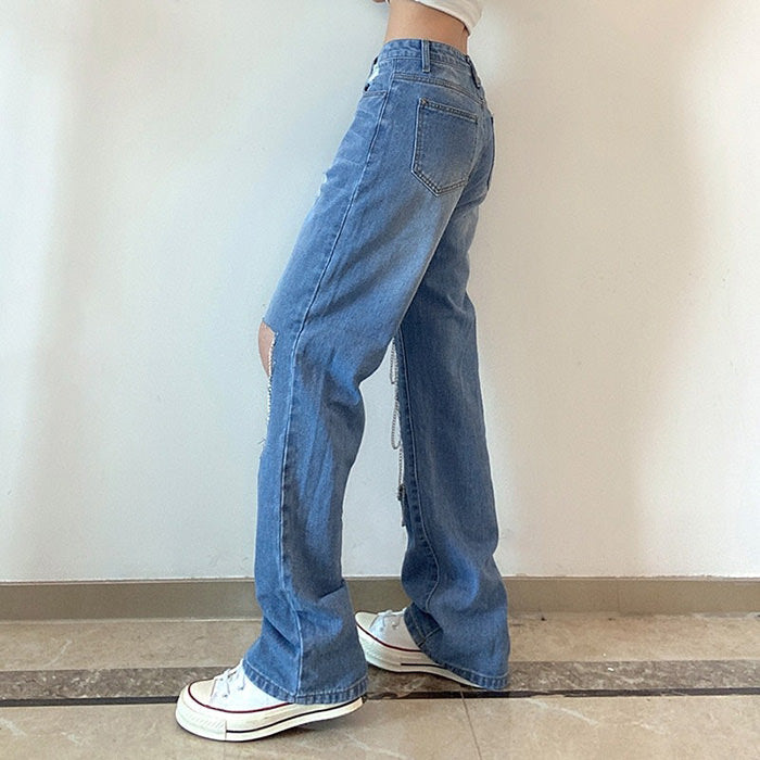 Steady Ridin' Ripped Jeans Maxct