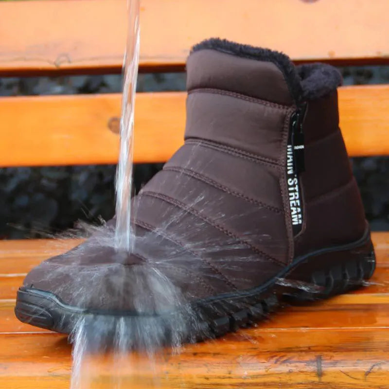 Non-Slip Warm Waterproof Ankle Boots Maxct
