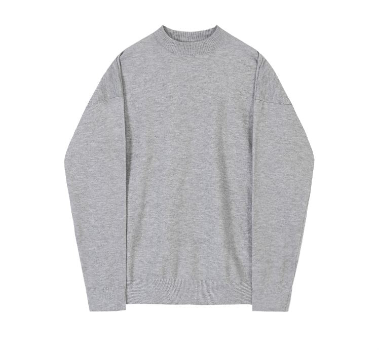 Maxct 3460 Round Neck Knitted Sweater
