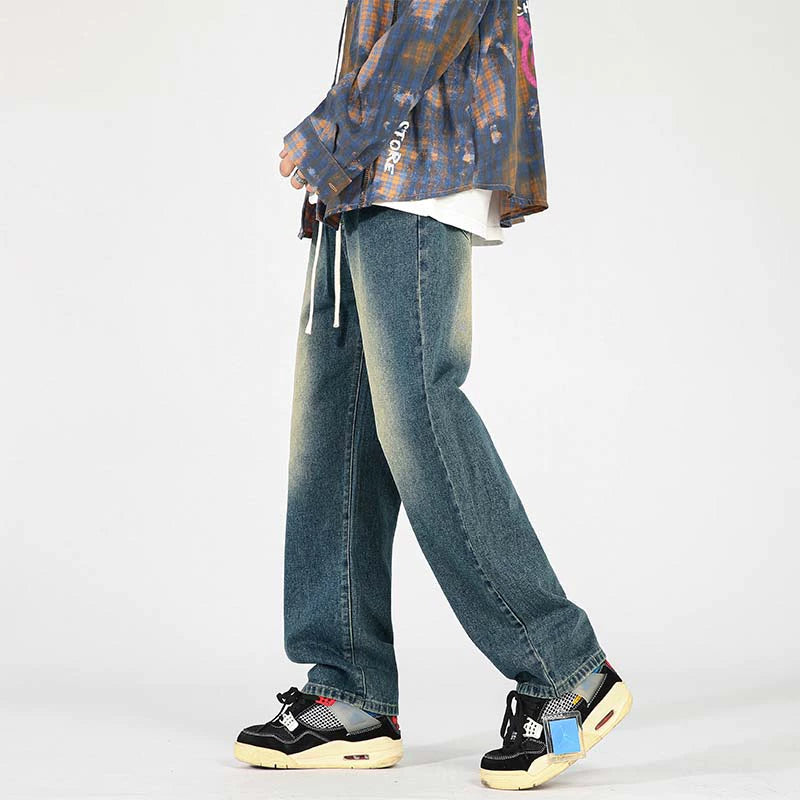 YDS Essential Drawstring Washed Jeans Maxct