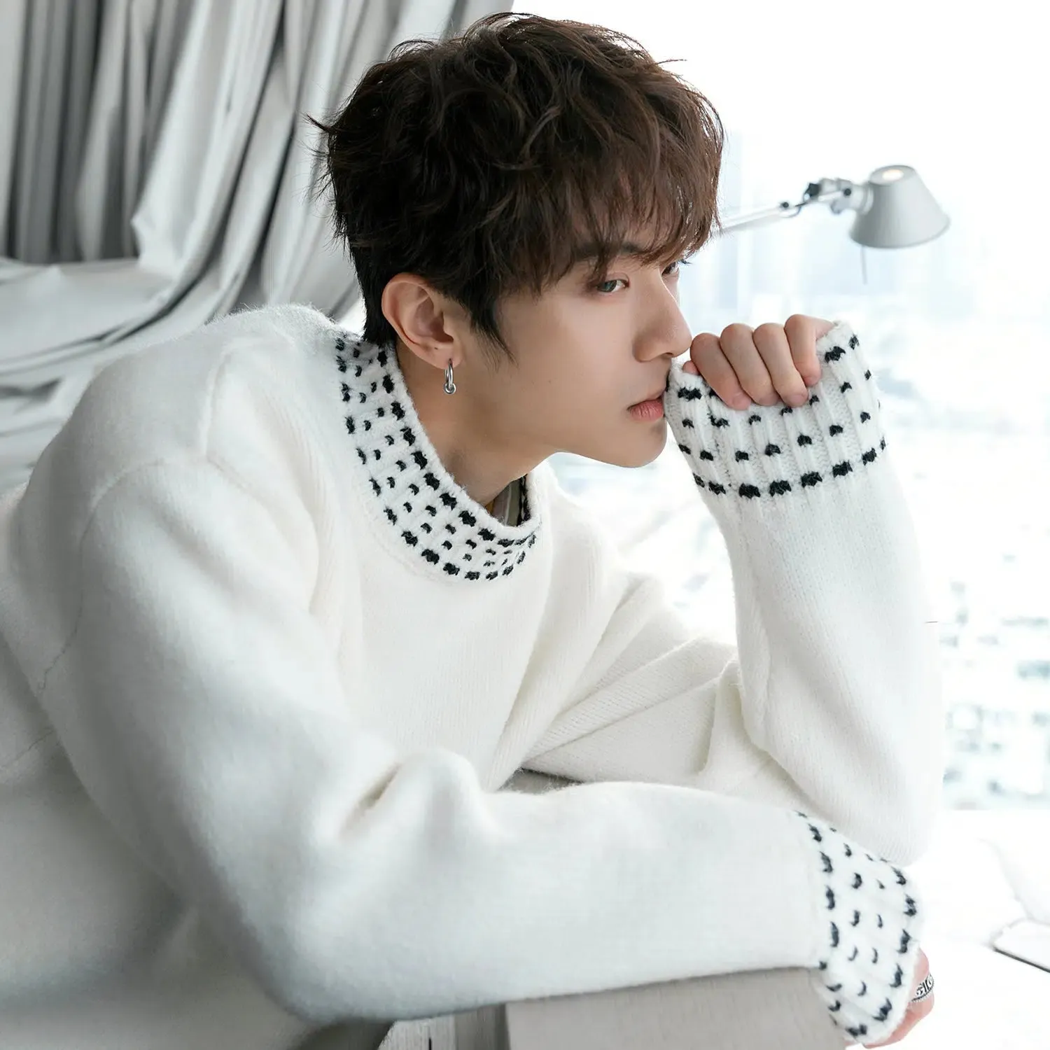 Maxct Thickened Round Neck Sweater