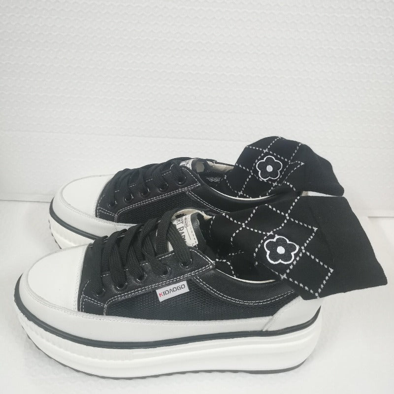 8cm Mesh Hollow Shoes for Women Maxct