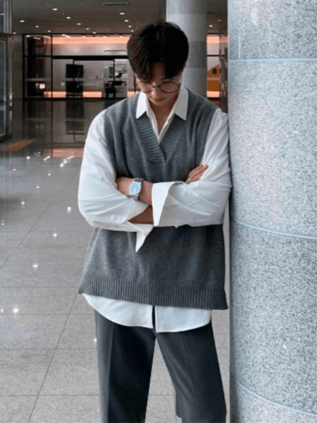 Maxct [Mrcyc] V-Neck Sweater Vest Na520