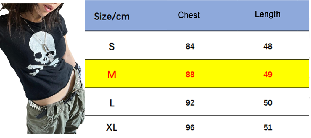 y2k Aesthetic Fairy Grunge Vintage Tops Graphic Print Brown T-Shirt Short Sleeve Slim Pullover Sweats Tees Harajuku Retro Women