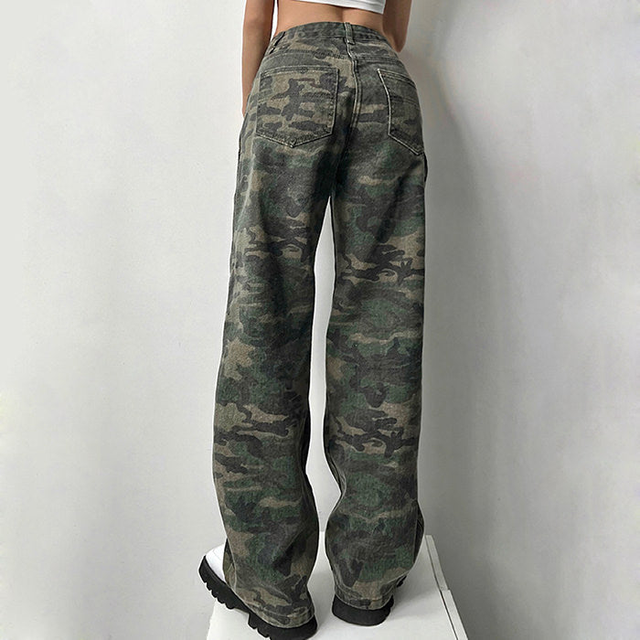 90's Camouflage Cargo Jeans Maxct