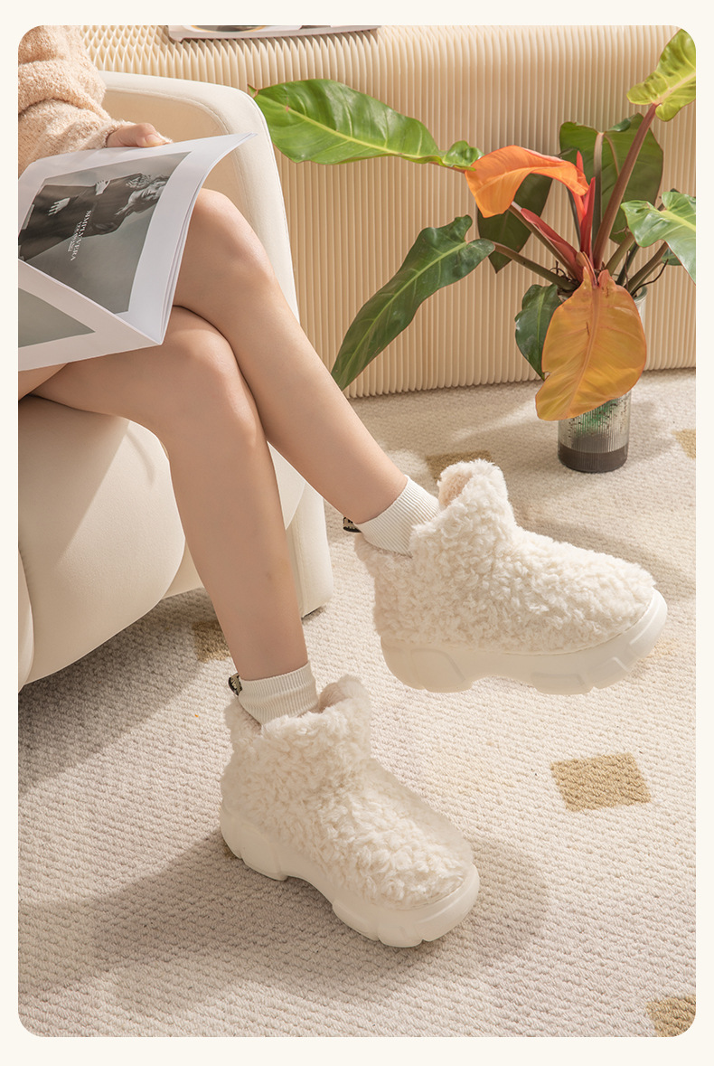 High Top Platform Winter Ankle Boots for Women - true deals club
