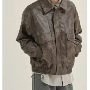 Maxct Motorcycle PU Leather Jacket
