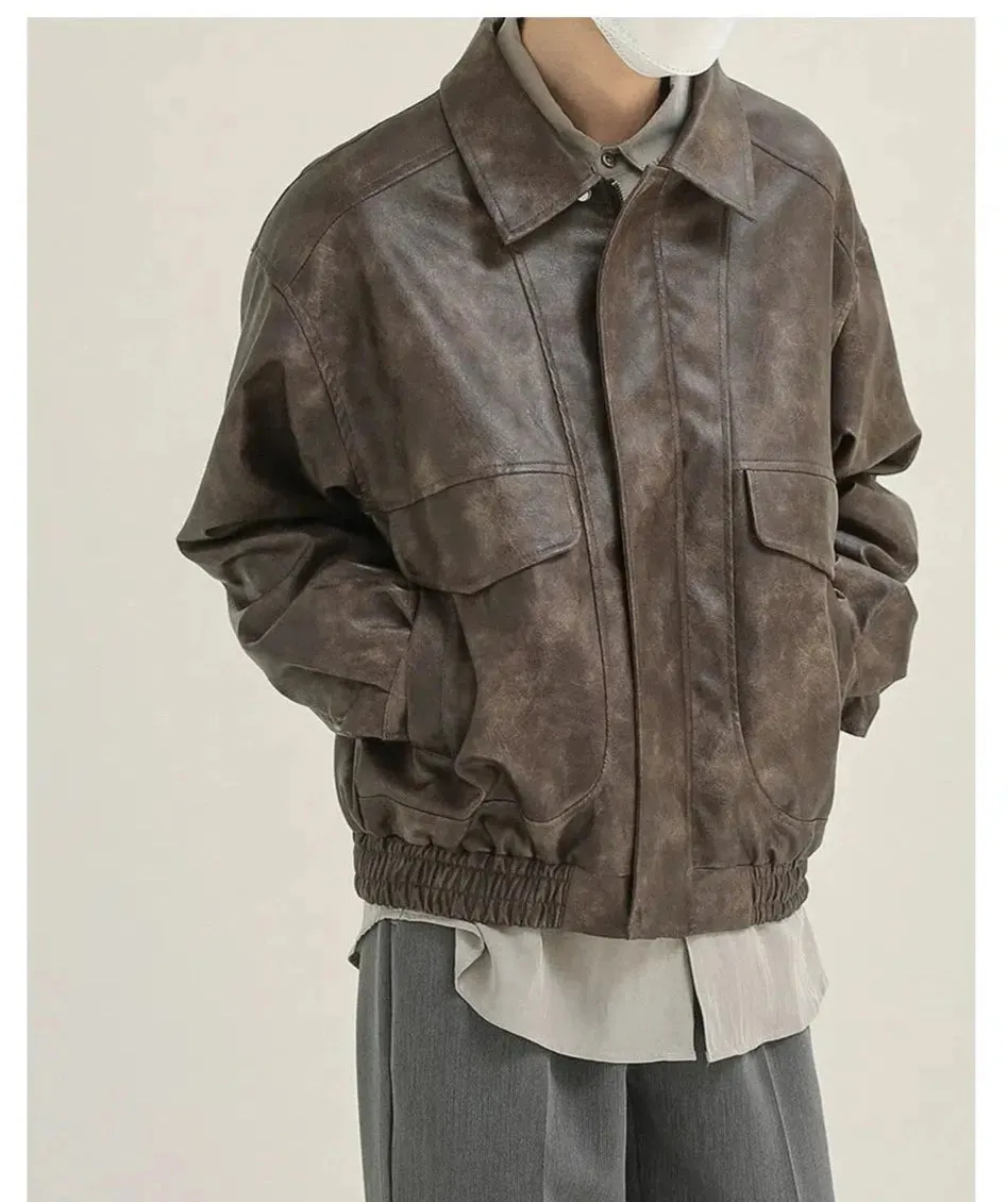 Maxct Motorcycle PU Leather Jacket