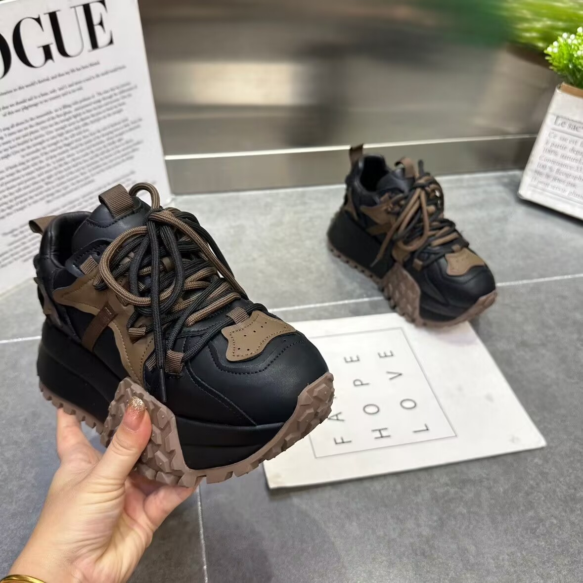 Chunky Platform Sneakers - true-deals-club