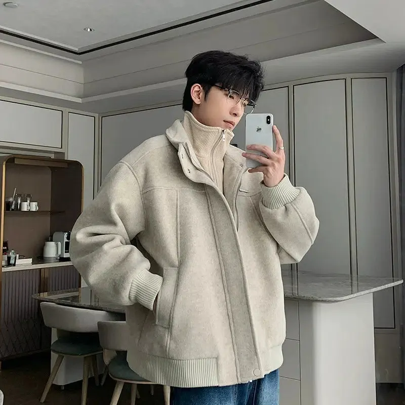 Maxct Thickened Two-piece Turtleneck Cotton Jacket