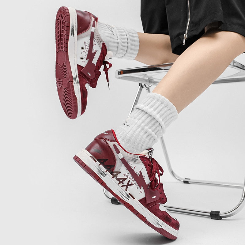 Retro Dirty Sneakers for Men Maxct