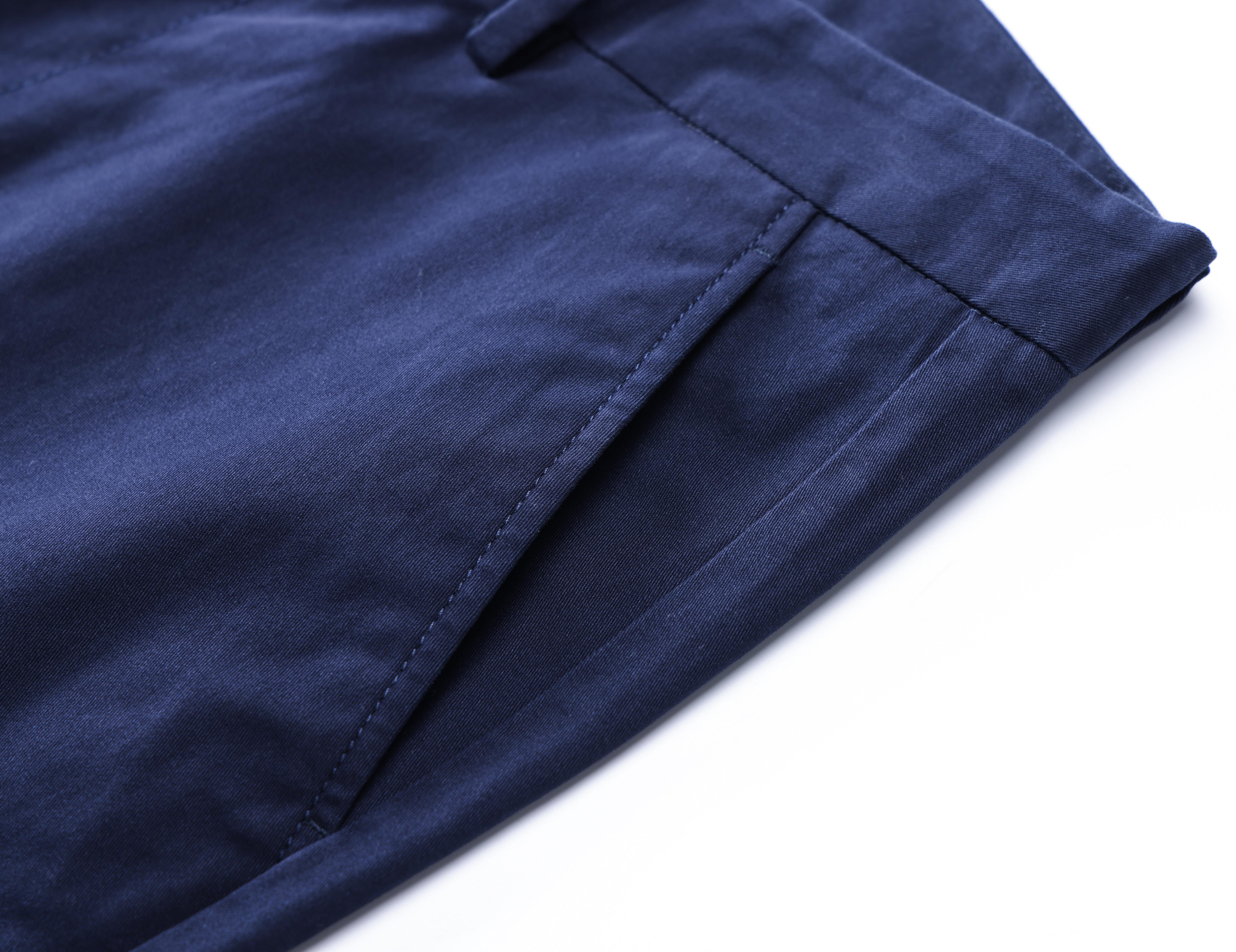 Men's Casual Pants For Fall Winter Business, Classic Design Stretch Dress Pants
