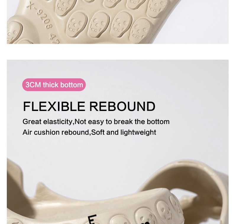 Unisex EVA Skull Sandals - true-deals-club