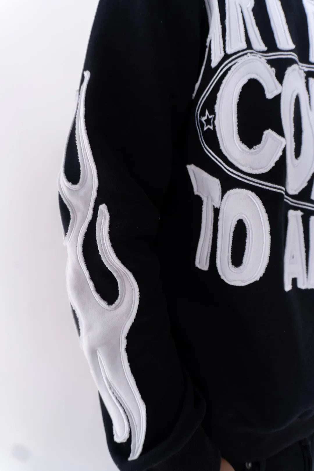 Maxct y2k clothing hoodies Printed Pattern Pullover Sweatshirt streetwear Oversized Hip Hop Punk Vintage long-sleeved top kpop dance