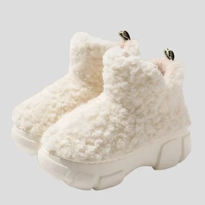 High Top Platform Winter Ankle Boots for Women Maxct