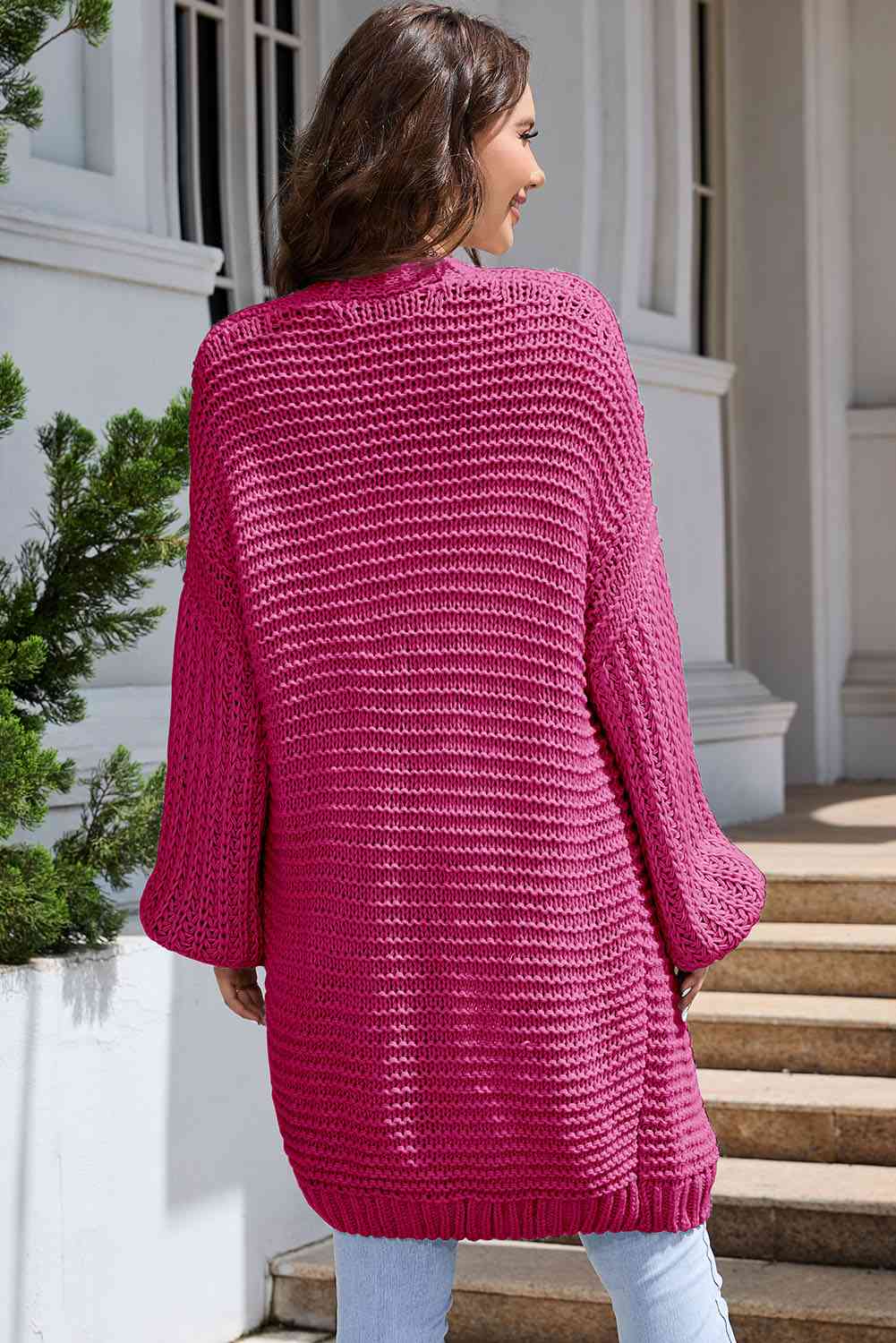 Maxct &Open Front Longline Cardigan
