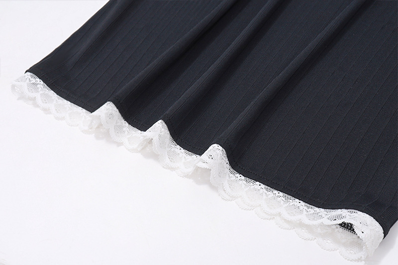 Strapless Sexy Black Dress Women Autumn Off Shoulder Long Sleeves Lace Knitting Bandage Mini Dresses Slim Elegant Club Partywear