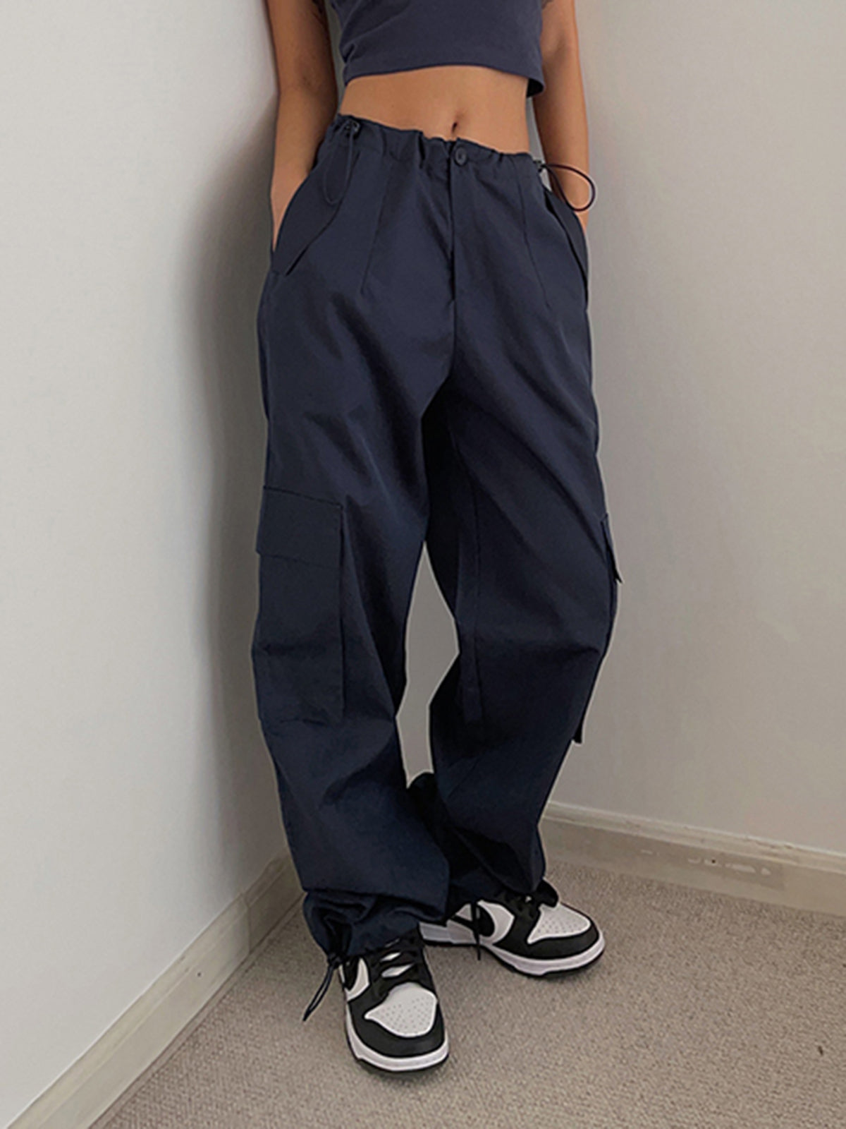 Maxct Boho Cargo Parachute Pants