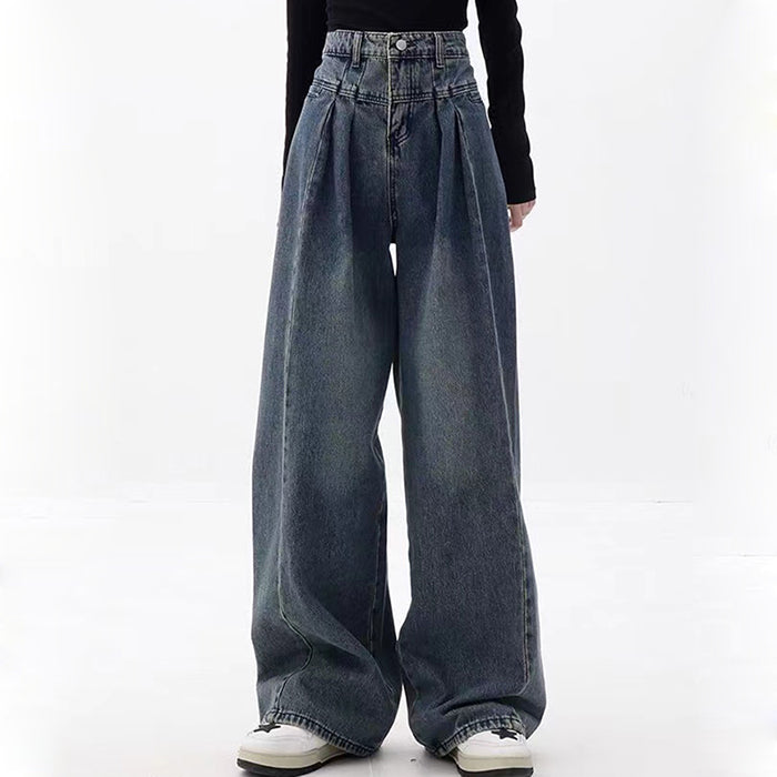 Vintage Wide Leg Jeans Maxct