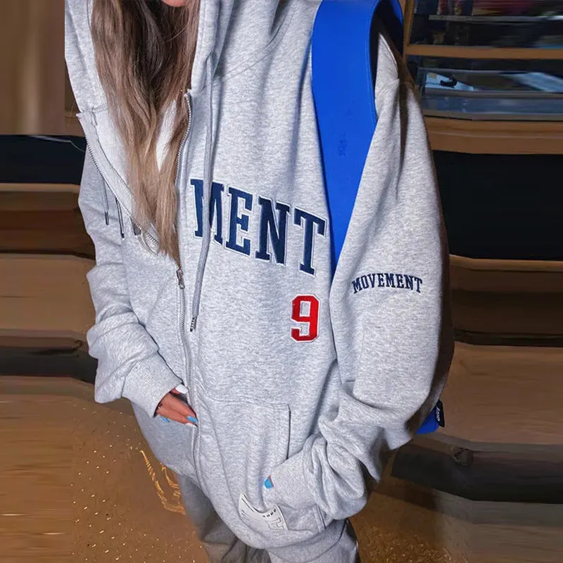 Maxct Hooded Cardigan With Zipper