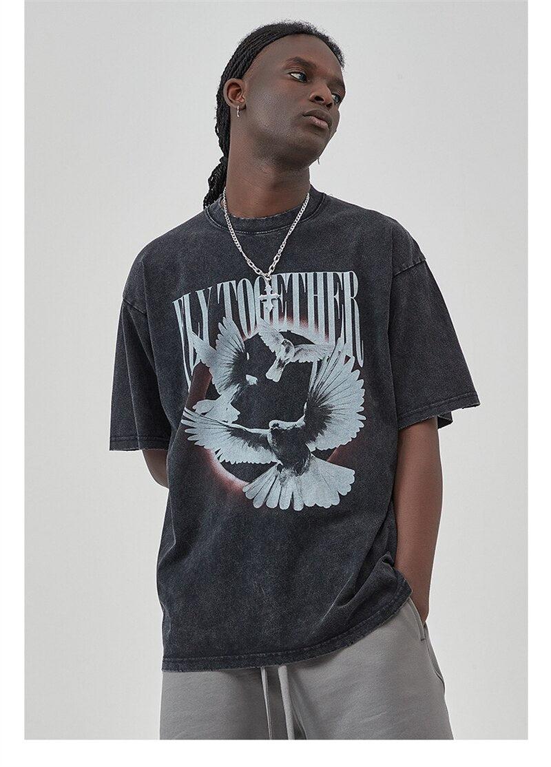 Maxct &Grunge Fly Together Tee