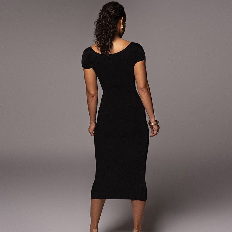 Self-Made Girl Knitted Midi Dress Maxct - Image 11