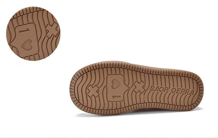 Vintage Leather Lace-Up Short Boots Maxct