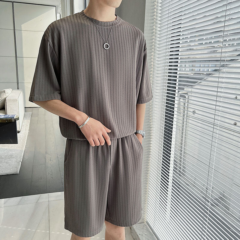 Maxct Breathable Short Sleeve T-Shirt Shorts Set